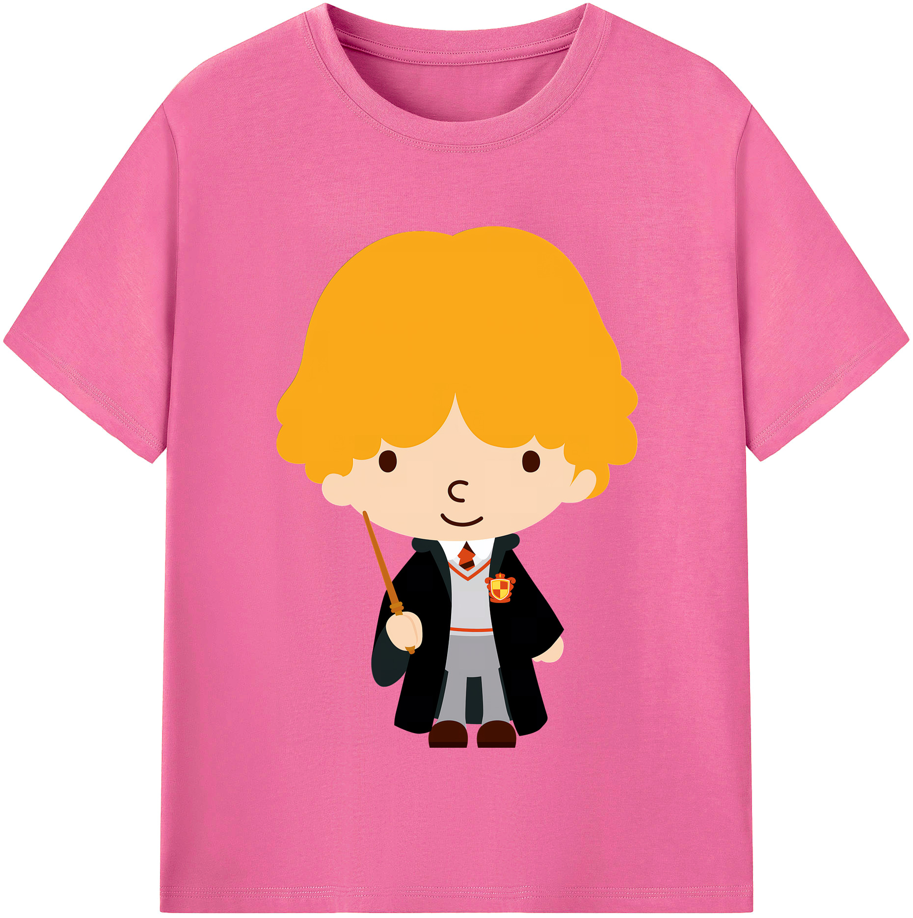 （画像用） Harry Potter ハリー・ポッターシリーズ レディースカジュアルプリントTシャツ（綿100％）
